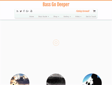 Tablet Screenshot of bassgodeeper.net